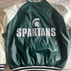 Michigan state Steve and Barrys varsity jacket